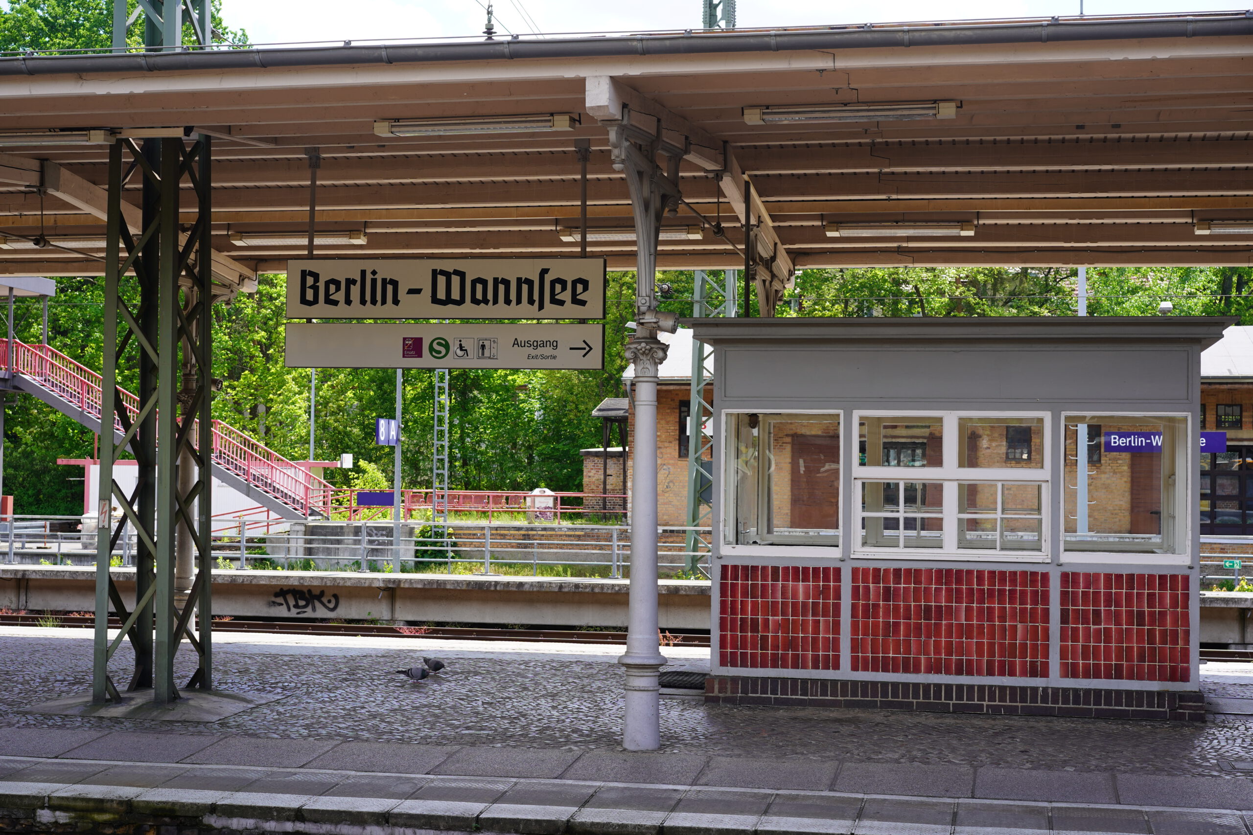 Deutsche Bahn, Bahnhof Berlin-Wannsee, Berlin, 27.05.2022